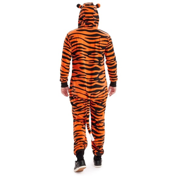 Tipsy Elves MEN'S TIGER HALLOWEEN COSTUME/COSPLAY ONESIE | NEW/NWT!!🐅🐯🐅🐯🐅🐯 - Picture 4 of 9